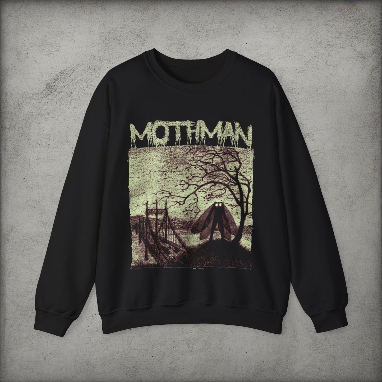 T-Shirt - Mothman Shirt | Mothman, Cryptids | Unisex Shirt, Ladies Tee, Tank Top, Long Sleeve, Sweatshirt, Hoodie from Crypto Zoo Tees
