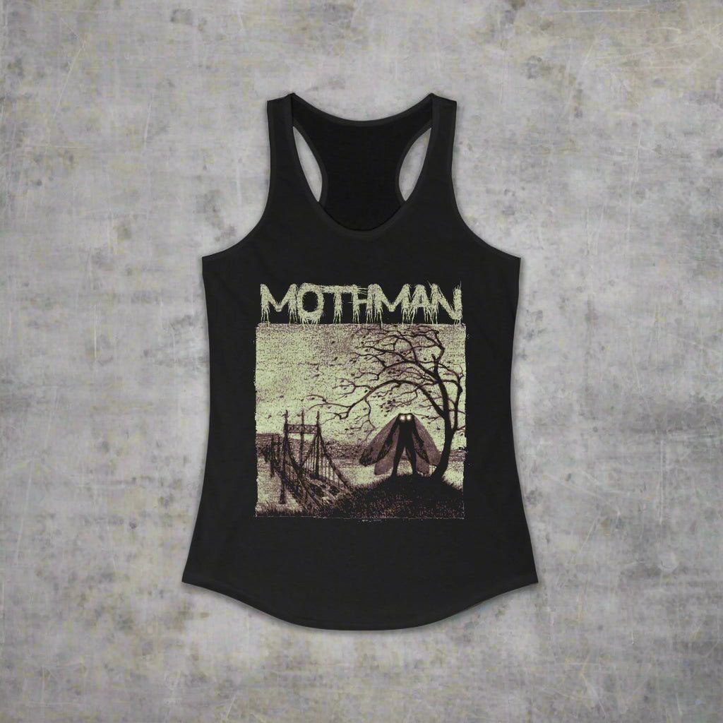 T-Shirt - Mothman Shirt | Mothman, Cryptids | Unisex Shirt, Ladies Tee, Tank Top, Long Sleeve, Sweatshirt, Hoodie from Crypto Zoo Tees