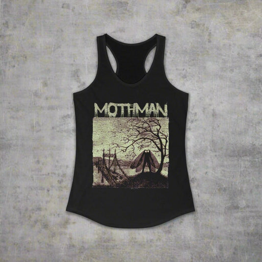 T-Shirt - Mothman Shirt | Mothman, Cryptids | Unisex Shirt, Ladies Tee, Tank Top, Long Sleeve, Sweatshirt, Hoodie from Crypto Zoo Tees