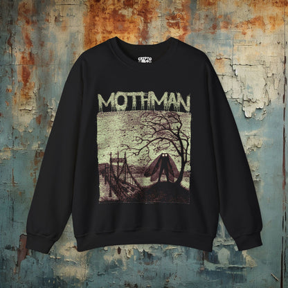 Sweatshirt - Mothman Sweatshirt from Crypto Zoo Tees