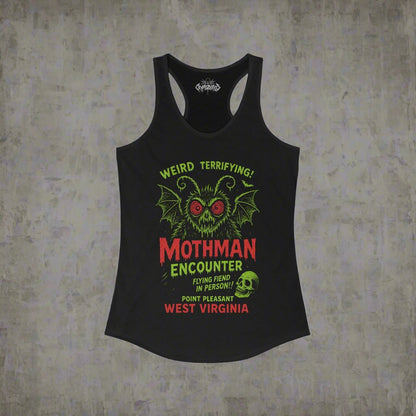 T-Shirt - Mothman T-Shirt | Cryptids, Retro & Vintage | Unisex Shirt, Ladies Tee, Tank Top, Long Sleeve, Sweatshirt, Hoodie from Crypto Zoo Tees