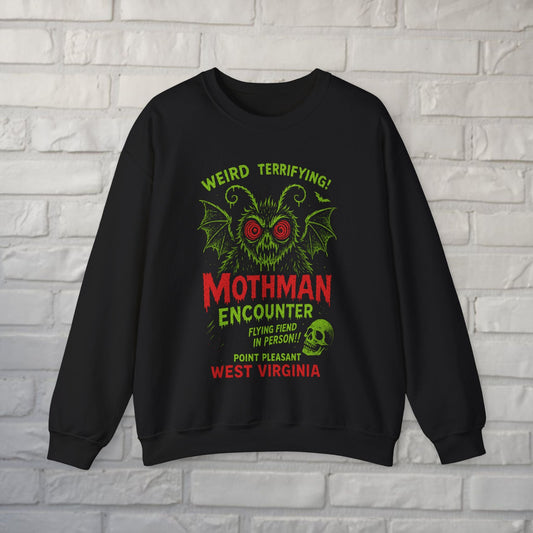 T-Shirt - Mothman T-Shirt | Cryptids, Retro & Vintage | Unisex Shirt, Ladies Tee, Tank Top, Long Sleeve, Sweatshirt, Hoodie from Crypto Zoo Tees