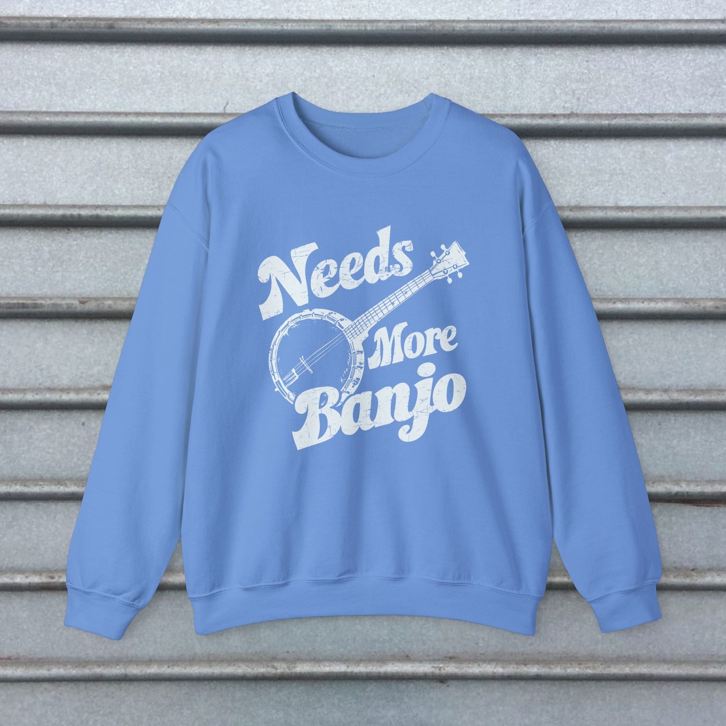 Sweatshirt - Needs More Banjo Sweatshirt from Crypto Zoo Tees