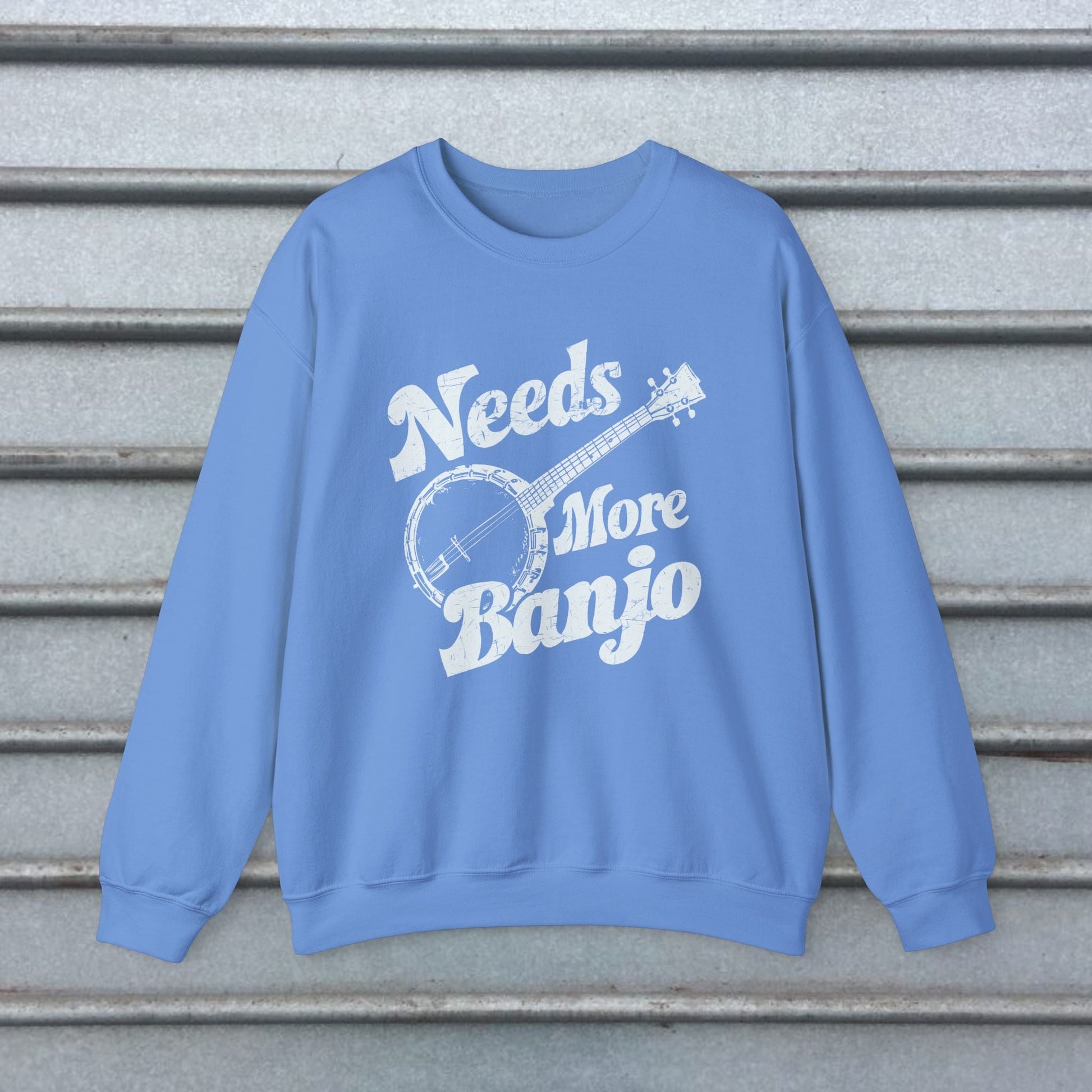 Sweatshirt - Needs More Banjo Sweatshirt from Crypto Zoo Tees