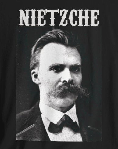 T - Shirt - Nietzsche | Philosophy | Bella + Canvas Unisex T - shirt from Crypto Zoo Tees