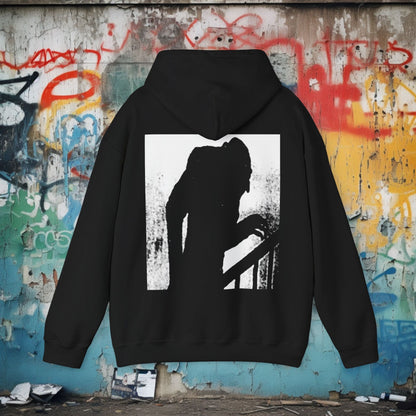 Hoodie - Nosferatu 2 - Sided Pullover Hoodie - Cozy Horror Graphic Sweatshirt from Crypto Zoo Tees