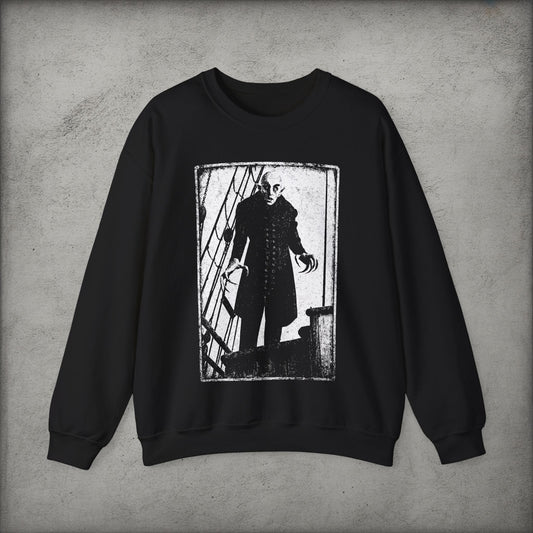 T-Shirt - Nosferatu Vampire Design | Horror, Ghosts & Paranormal | Unisex Shirt, Ladies Tee, Tank Top, Long Sleeve, Sweatshirt, Hoodie from Crypto Zoo Tees