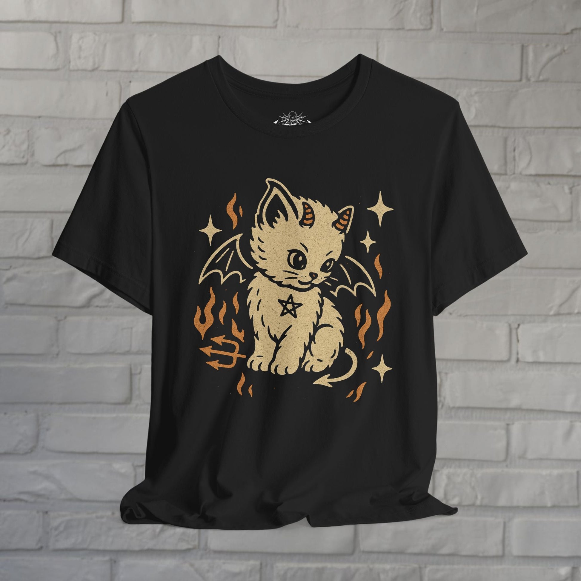 T-Shirt - Occult Cat Shirt | Unisex T-shirt | Cats, Halloween | Goth/Gothic | Pullover Hoodie from Crypto Zoo Tees