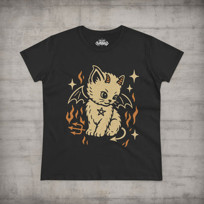 T-Shirt - Occult Cat Shirt | Unisex T-shirt | Cats, Halloween | Goth/Gothic | Pullover Hoodie from Crypto Zoo Tees