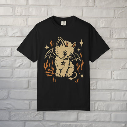 T-Shirt - Occult Cat Shirt | Unisex T-shirt | Cats, Halloween | Goth/Gothic | Pullover Hoodie from Crypto Zoo Tees