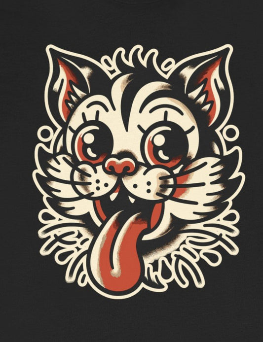 T-Shirt - Old School American Traditional Shirt - Soft Cotton T-Shirt - Tattoo Tee from Crypto Zoo Tees