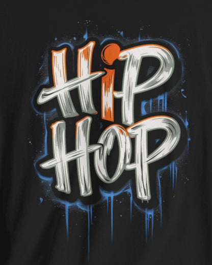 T-Shirt - Old School Hip-Hop Graffiti Tee | Bella + Canvas Unisex T-shirt from Crypto Zoo Tees