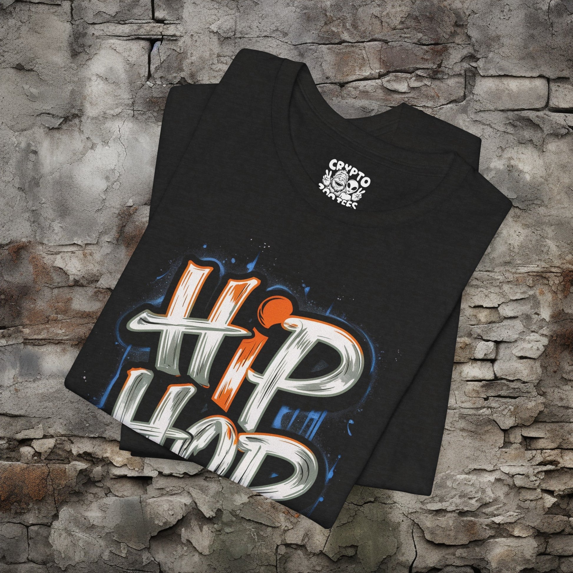 T-Shirt - Old School Hip-Hop Graffiti Tee | Bella + Canvas Unisex T-shirt from Crypto Zoo Tees