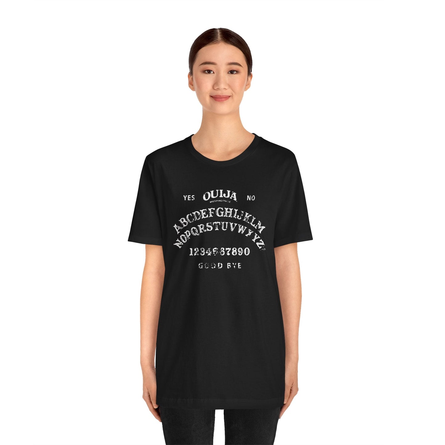 T-Shirt - Ouija Board Shirt: Soft - Cotton T-shirt - Goth Occult Paranormal Tee from Crypto Zoo Tees