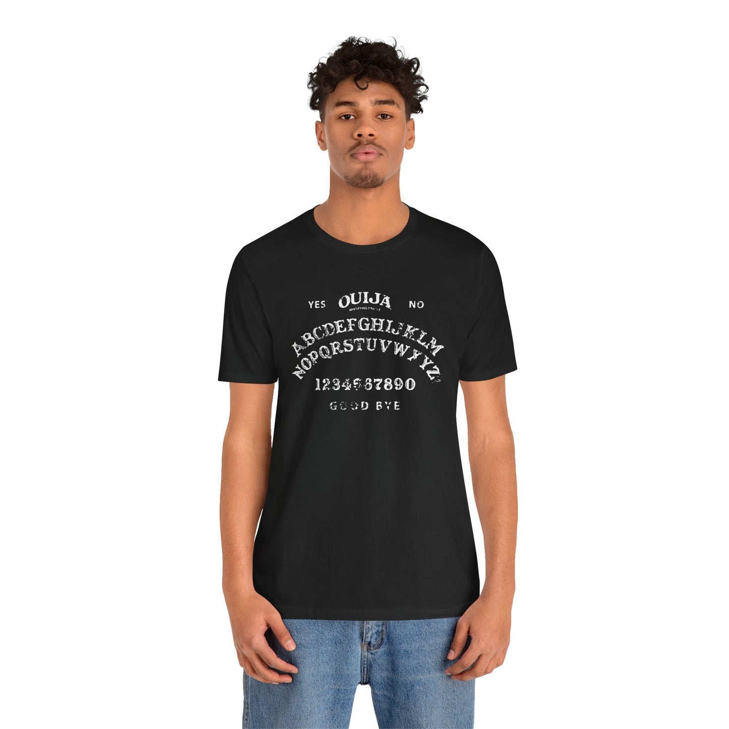 T-Shirt - Ouija Board Shirt: Soft - Cotton T-shirt - Goth Occult Paranormal Tee from Crypto Zoo Tees