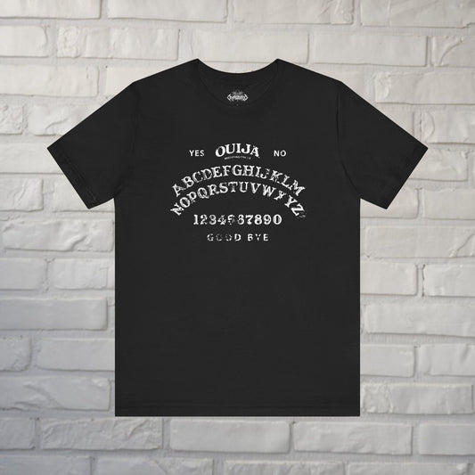 T-Shirt - Ouija Board Shirt: Soft - Cotton T-shirt - Goth Occult Paranormal Tee from Crypto Zoo Tees