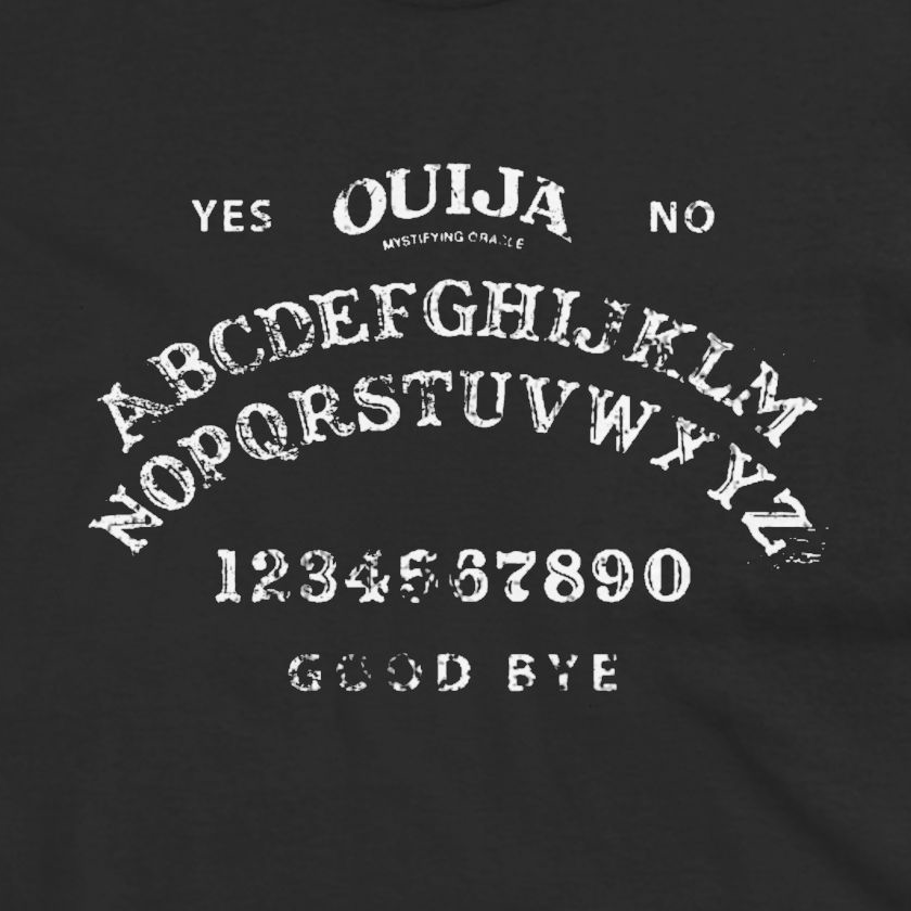 Hoodie - Ouija Board Shirt | | Unisex T-shirt | Long Sleeve Tee | Ladies Shirt | Crewneck Sweatshirt | Hoodie from Crypto Zoo Tees