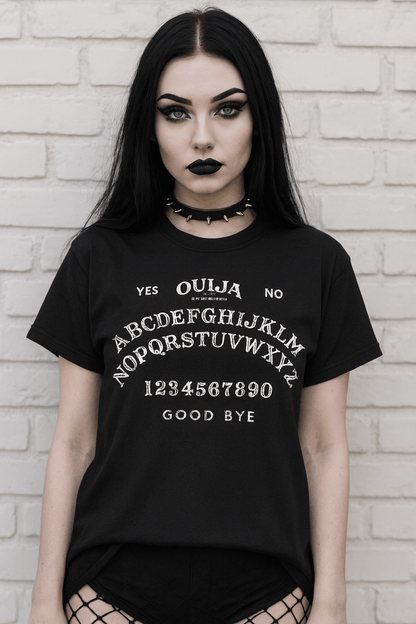 Hoodie - Ouija Board Shirt | | Unisex T-shirt | Long Sleeve Tee | Ladies Shirt | Crewneck Sweatshirt | Hoodie from Crypto Zoo Tees