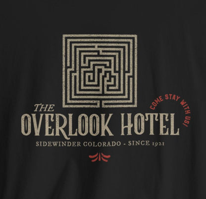 T - Shirt - Overlook Hotel - Stephen King Shining | Horror Fiction | Bella + Canvas Unisex T - shirt from Crypto Zoo Tees