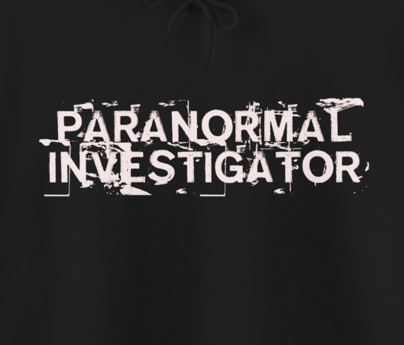 Hoodie - Paranormal Investigator Tee | Hoodie | Hooded Sweatshirt from Crypto Zoo Tees