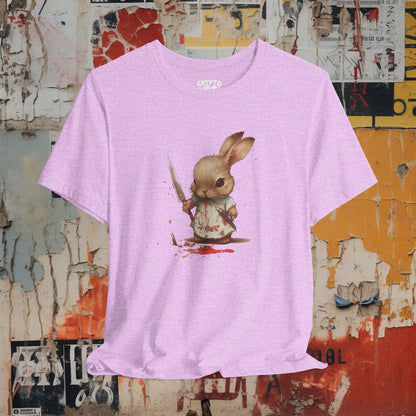 T-Shirt - Pastel Killer Devil Bunny | Bella + Canvas Unisex T-shirt | Variety of Colors Available! from Crypto Zoo Tees