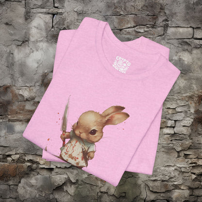 T-Shirt - Pastel Killer Devil Bunny | Bella + Canvas Unisex T-shirt | Variety of Colors Available! from Crypto Zoo Tees