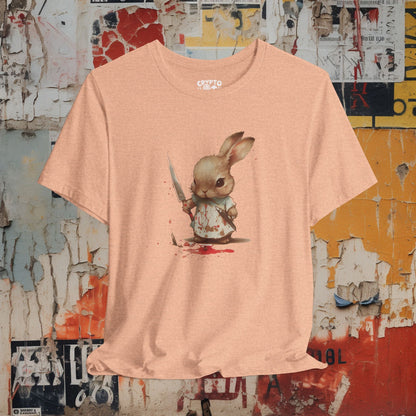 T-Shirt - Pastel Killer Devil Bunny | Bella + Canvas Unisex T-shirt | Variety of Colors Available! from Crypto Zoo Tees