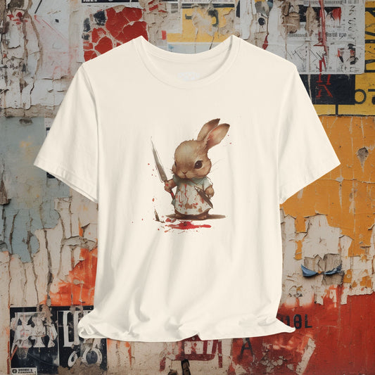 T-Shirt - Pastel Killer Devil Bunny | Bella + Canvas Unisex T-shirt | Variety of Colors Available! from Crypto Zoo Tees