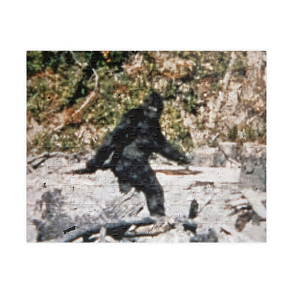 Puzzle - Patterson Gimlin Bigfoot Puzzle - Fun Cryptid Jigsaw for Fans (110, 252, 520, 1014 - piece) from Crypto Zoo Tees