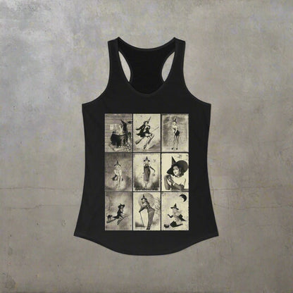 All Items - Pinup Witches | Halloween, Spiritual | Unisex Shirt, Ladies Tee, Tank Top, Long Sleeve, Sweatshirt, Hoodie from Crypto Zoo Tees