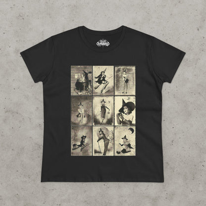 All Items - Pinup Witches | Halloween, Spiritual | Unisex Shirt, Ladies Tee, Tank Top, Long Sleeve, Sweatshirt, Hoodie from Crypto Zoo Tees