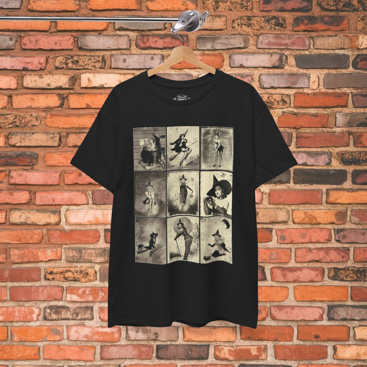 All Items - Pinup Witches | Halloween, Spiritual | Unisex Shirt, Ladies Tee, Tank Top, Long Sleeve, Sweatshirt, Hoodie from Crypto Zoo Tees