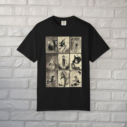 All Items - Pinup Witches | Halloween, Spiritual | Unisex Shirt, Ladies Tee, Tank Top, Long Sleeve, Sweatshirt, Hoodie from Crypto Zoo Tees