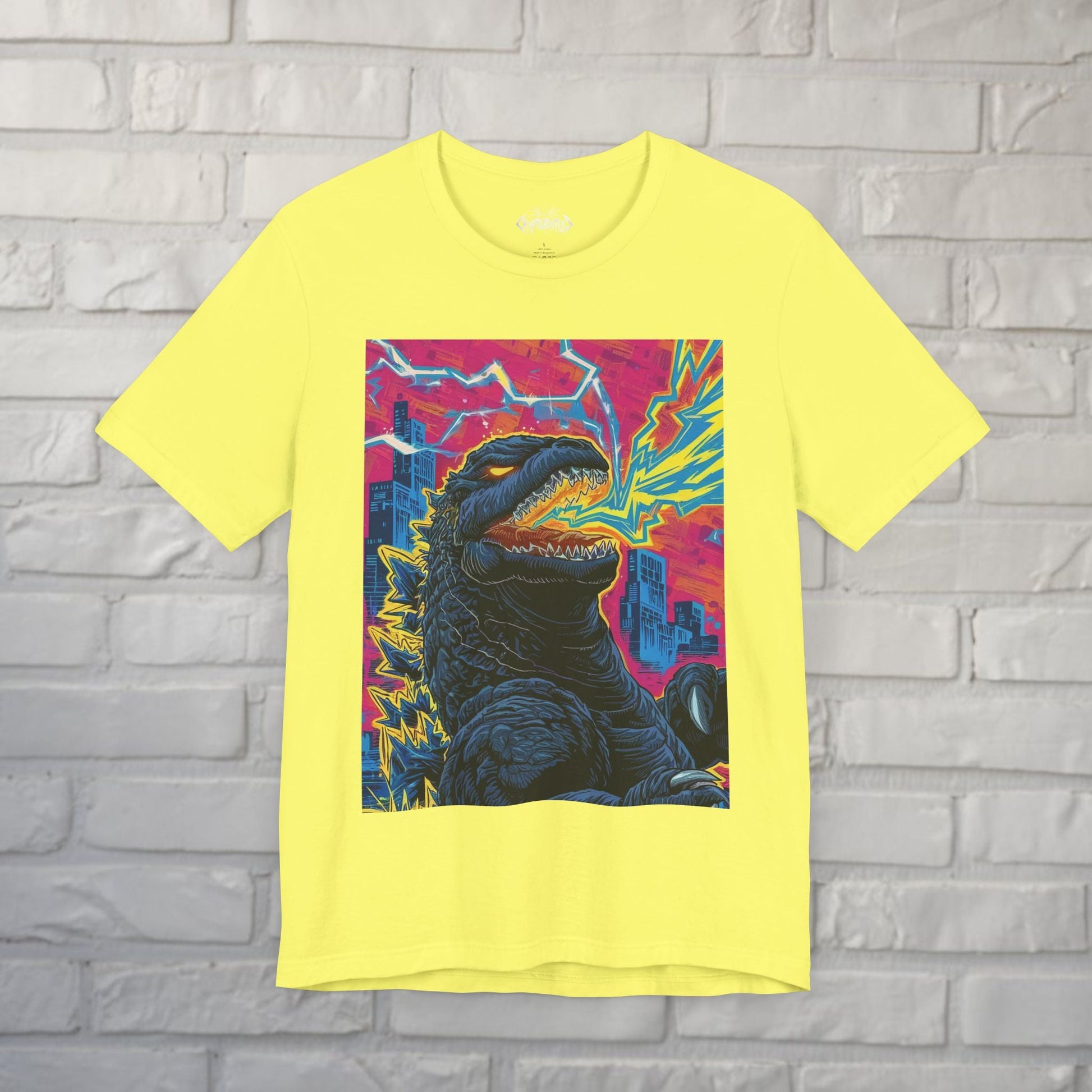 T-Shirt - Pop Art Godzilla Unisex T-shirt | Retro Movies Tee from Crypto Zoo Tees