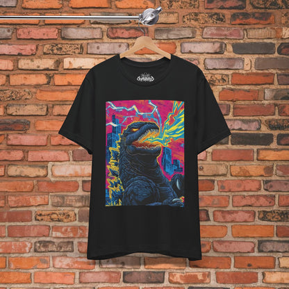 T-Shirt - Pop Art Godzilla Unisex T-shirt | Retro Movies Tee from Crypto Zoo Tees