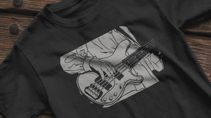 Bass Player Bella Canvas T-Shirt, Music Tee, Bass Guitarist Gift, Unisex Musician Shirt, Soft Bella Canvas Tee, Bass Graphic Tee