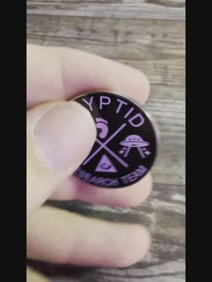 Cryptid Research Team Pinback Button | Pinback Button | Cryptids, Alien & UFO | Funny