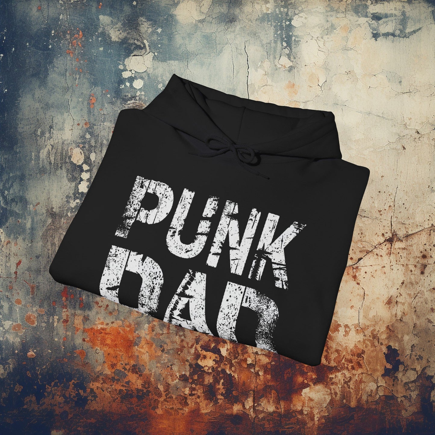 Hoodie - Punk Dad | People | Music | Hoodie | Hooded Sweatshirt from Crypto Zoo Tees