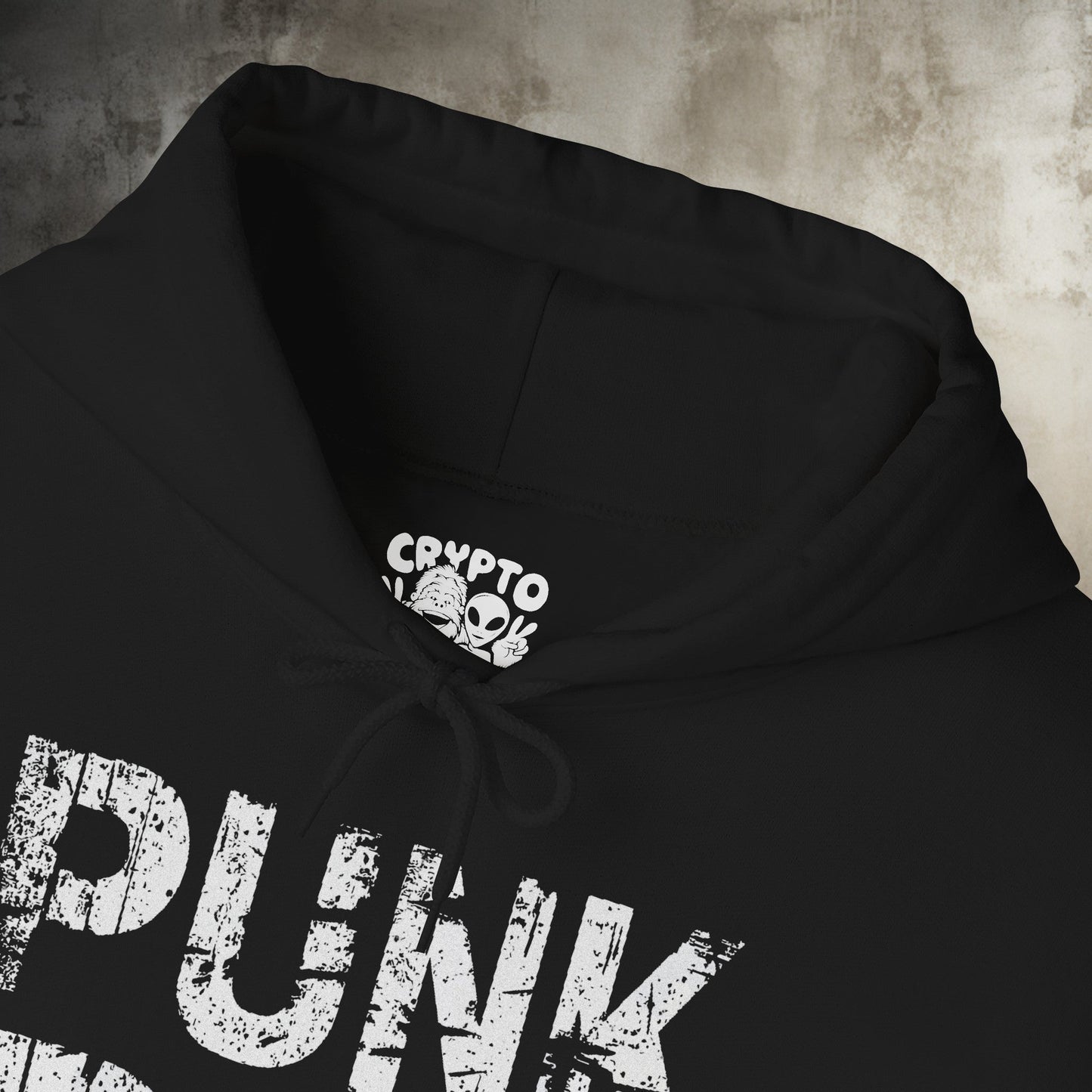 Hoodie - Punk Dad | People | Music | Hoodie | Hooded Sweatshirt from Crypto Zoo Tees