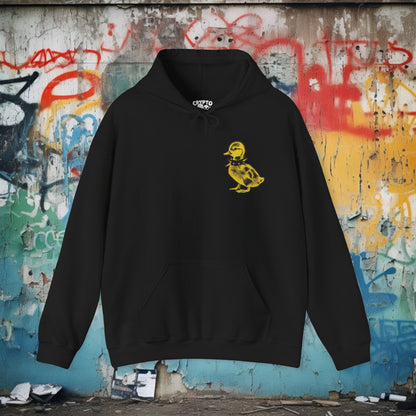 Hoodie - Punk Duck 2 Sided Hoodie from Crypto Zoo Tees