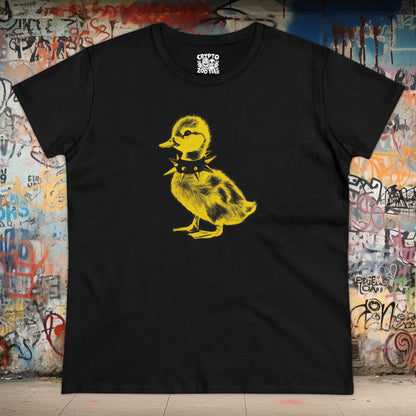 T-Shirt - punk duck ladies tee from Crypto Zoo Tees