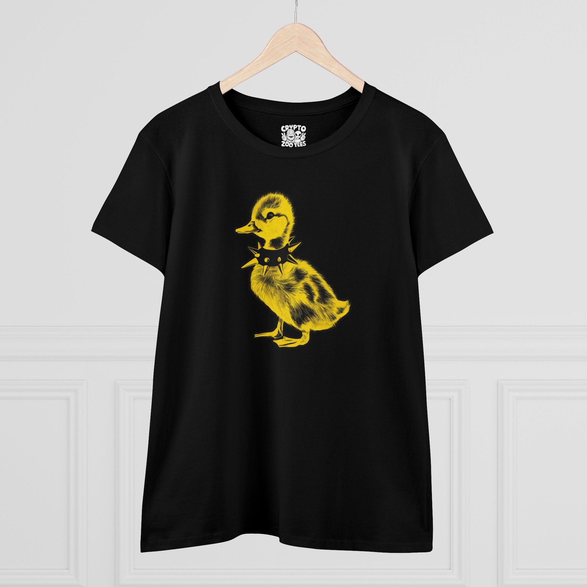 T-Shirt - punk duck ladies tee from Crypto Zoo Tees