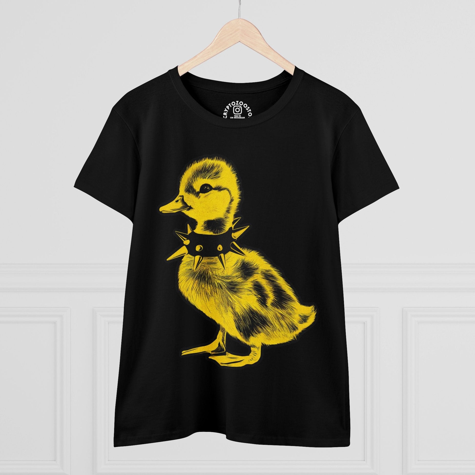 T-Shirt - punk duck - ladies tee from Crypto Zoo Tees