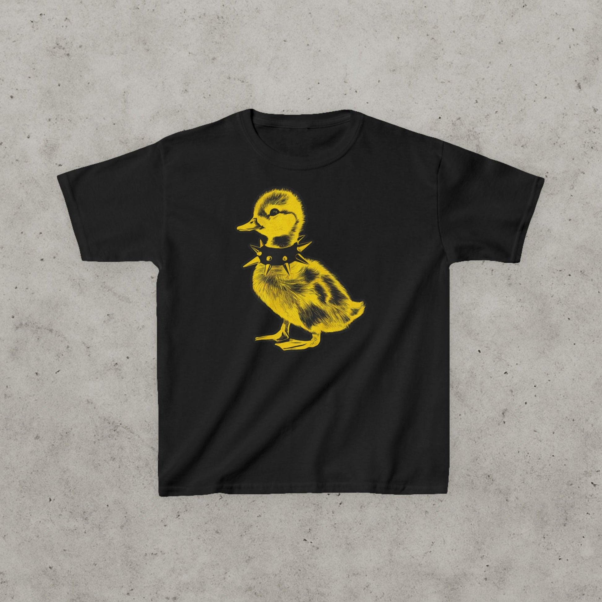 T-Shirt - Punk Duck Shirt | Animals, Funny | Kids Tee from Crypto Zoo Tees