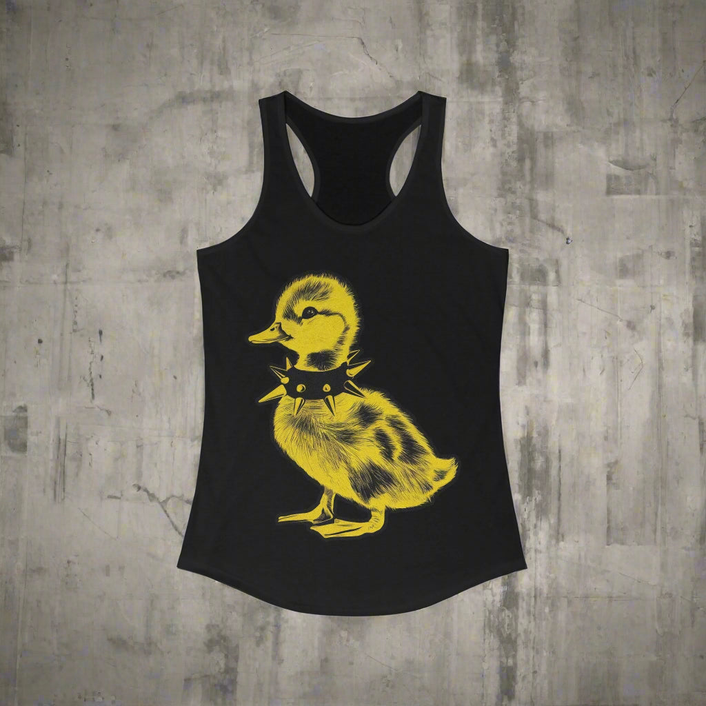 T-Shirt - Punk Duck Shirt | Animals, Funny | Unisex Shirt, Ladies Tee, Tank Top, Long Sleeve, Sweatshirt, Hoodie from Crypto Zoo Tees