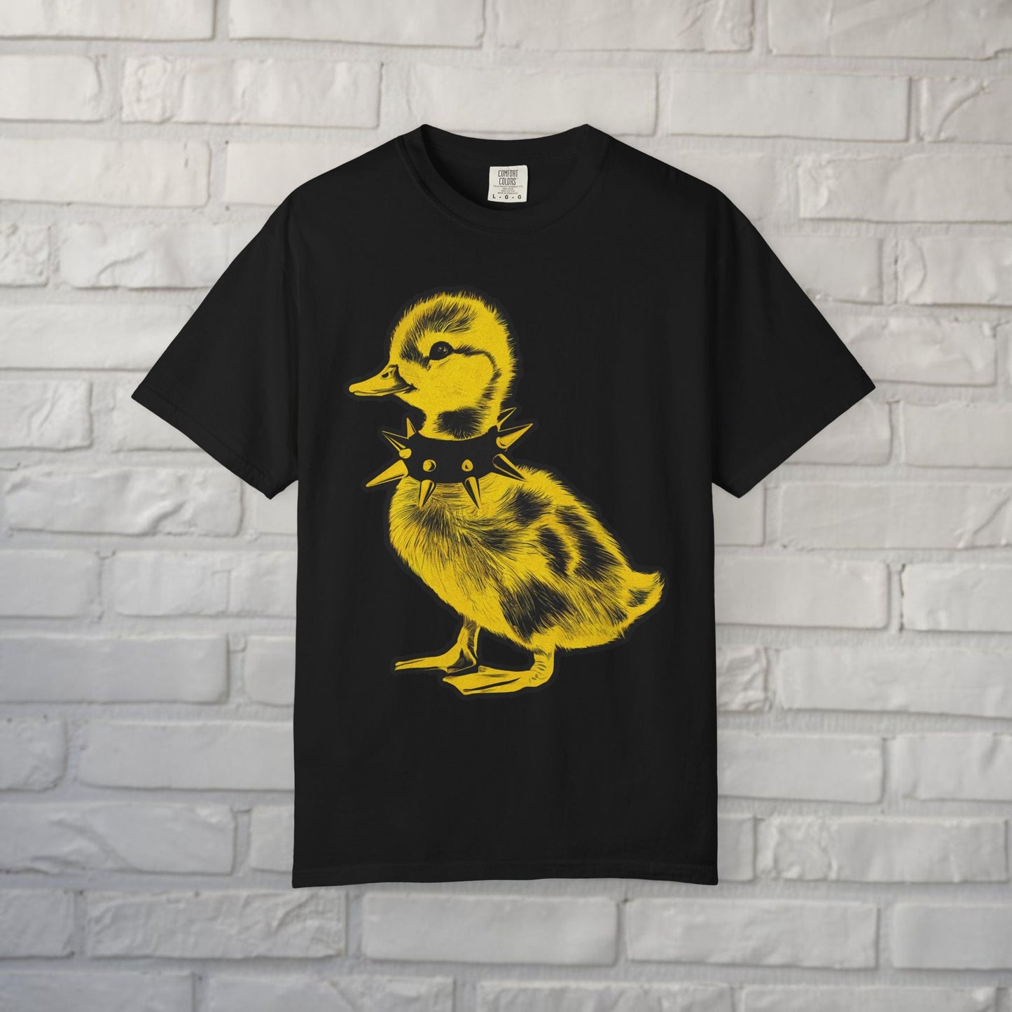 T-Shirt - Punk Duck Shirt | Animals, Funny | Unisex Shirt, Ladies Tee, Tank Top, Long Sleeve, Sweatshirt, Hoodie from Crypto Zoo Tees