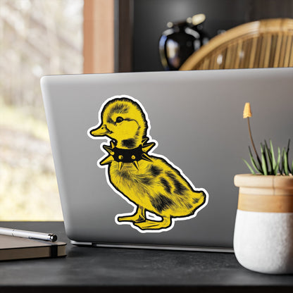 Paper products - Punk Duck Sticker | Animals, Funny | Punk, Rockabilly from Crypto Zoo Tees