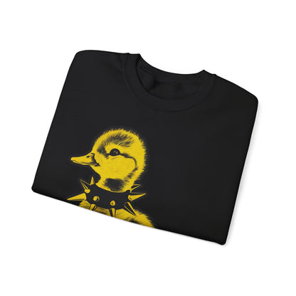 Sweatshirt - punk duck Sweatshirt from Crypto Zoo Tees