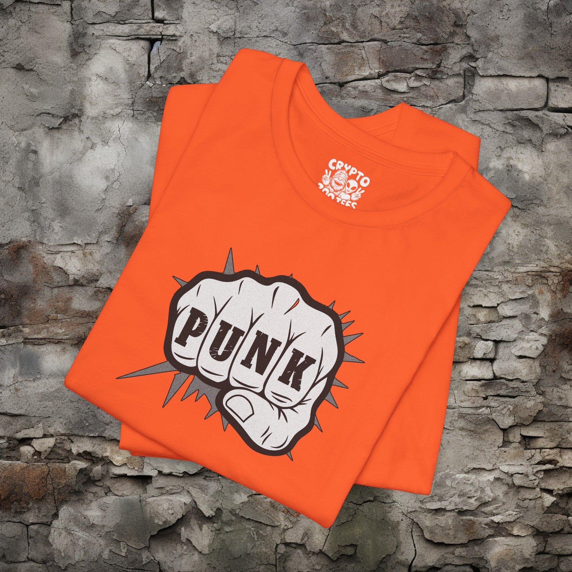 T-Shirt - PUNK PUNCH T-SHIRT | Bella + Canvas Unisex T-shirt from Crypto Zoo Tees