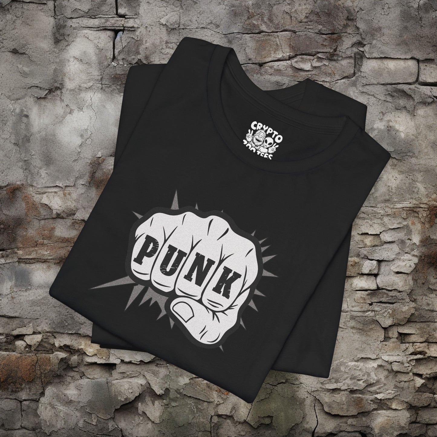 T-Shirt - PUNK PUNCH T-SHIRT | Bella + Canvas Unisex T-shirt from Crypto Zoo Tees